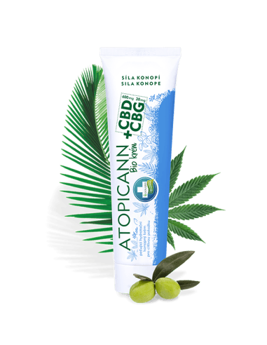 Atopicann bio krém lupénka CBD+CBG 100 ml - null