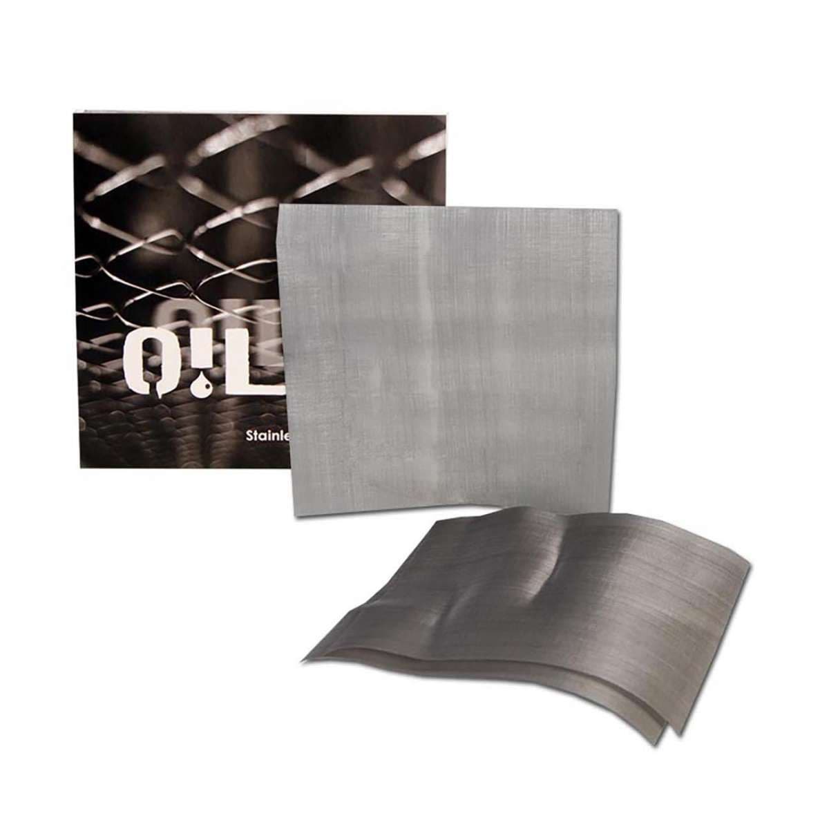 Oil BL Stainless Steel Screens - Nerezová sítka 'Oil Black Leaf'