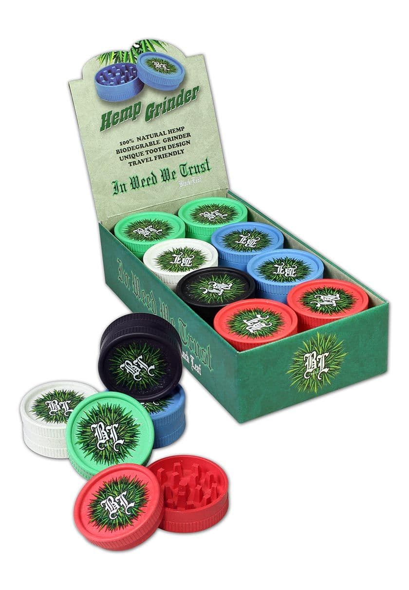 Black Leaf 2 patrová drtička - Konopná drtička Black Leaf